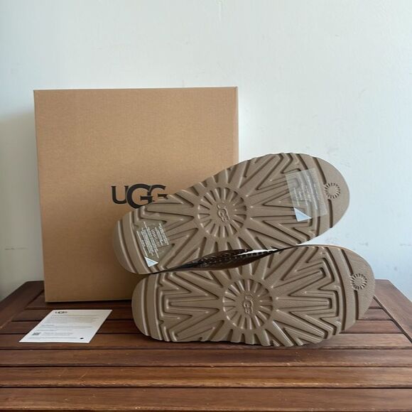UGG Classic Ultra Mini Alpine Booties Chestnut USA Women Size 7/UK 5/EU 38 - Picture 13 of 16